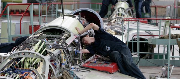 Russian MiG Aircraft Building Corporation. Presentation of MiG-29K/KUB ship-borne fighters - Sputnik International