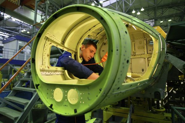 Russian Aircraft on Display at Aero India 2015 Expo - Sputnik International