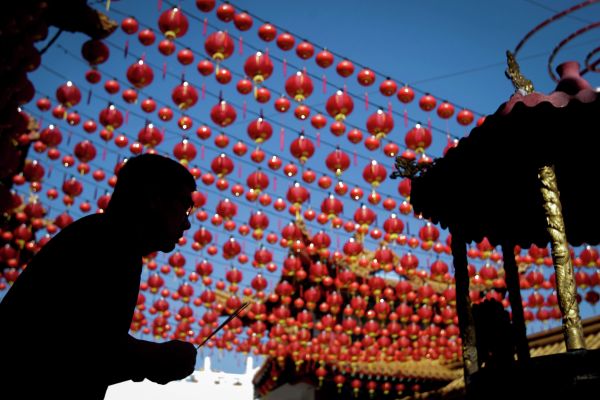A Warm Welcome to the Blue Sheep: World Celebrates Chinese New Year 2015 - Sputnik International