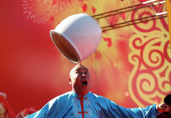 A Warm Welcome to the Blue Sheep: World Celebrates Chinese New Year 2015 - Sputnik International