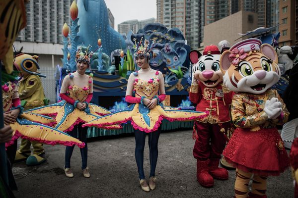 A Warm Welcome to the Blue Sheep: World Celebrates Chinese New Year 2015 - Sputnik International