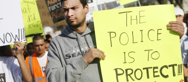 Police shooting Police shooting - Sputnik International