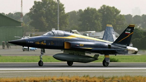 Iranian Air Force Saeqeh fighter, based on the American F-5 Tiger - Sputnik International