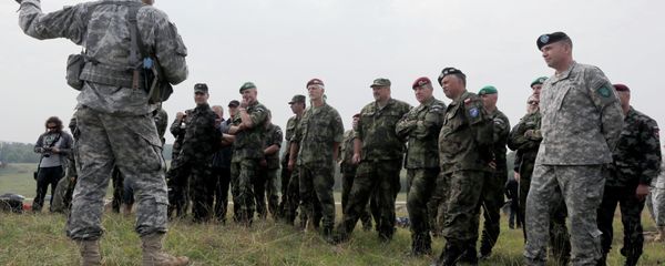 Soldiers from NATO countries - Sputnik International