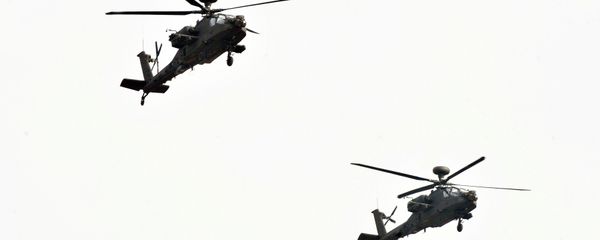 Two AH-64E Apache Two AH-64E Apache - Sputnik International