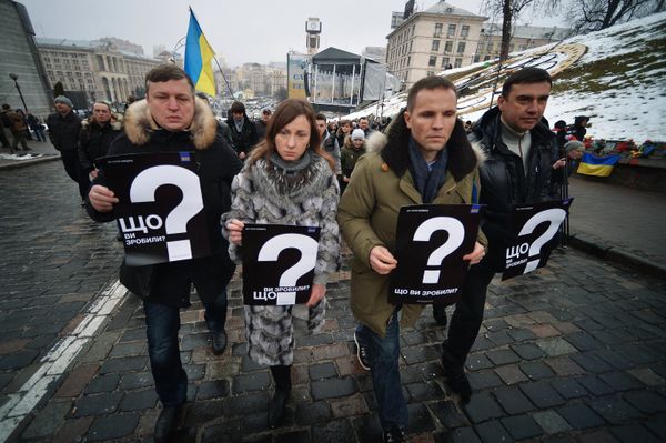 Bonfire of Illusions: Rally in Kiev on Maidan Anniversary - Sputnik International