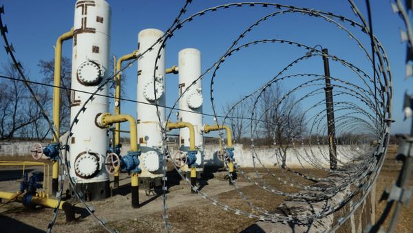 Gas-destribution station Gas-destribution station - Sputnik International