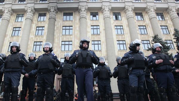 Kharkiv policemen Kharkiv policemen - Sputnik International