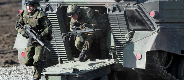 Boxer armoured transport vehicle Boxer armoured transport vehicle - Sputnik International