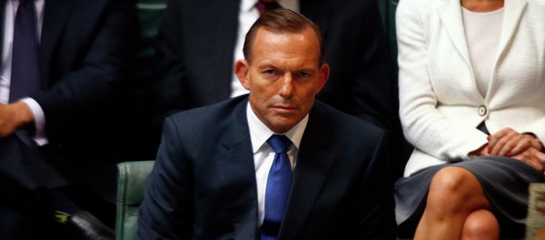 Australian Prime Minister Tony Abbott listens to a question in the Australian Parliament located in the Australian capital city of Canberra February 23, 2015 Australian Prime Minister Tony Abbott listens to a question in the Australian Parliament located in the Australian capital city of Canberra February 23, 2015 - Sputnik International