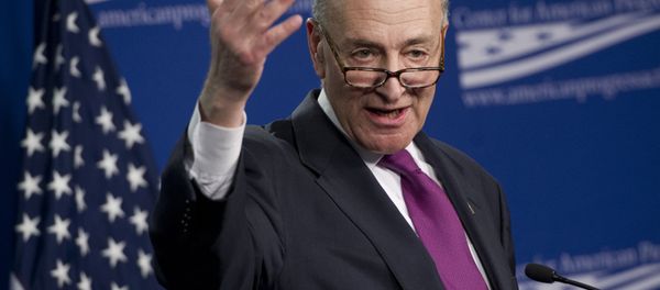 US Democratic Senator Chuck Schumer of New York during a speech at the Center for American Progress (CAP) in Washington, DC, January 23, 2014 - Sputnik International
