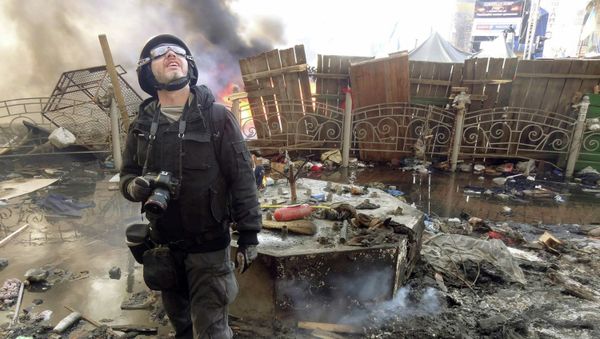 Undated file picture taken in Kiev shows Andrei Stenin, a photographer working for Russian RIA Novosti press agency Undated file picture taken in Kiev shows Andrei Stenin, a photographer working for Russian RIA Novosti press agency - Sputnik International