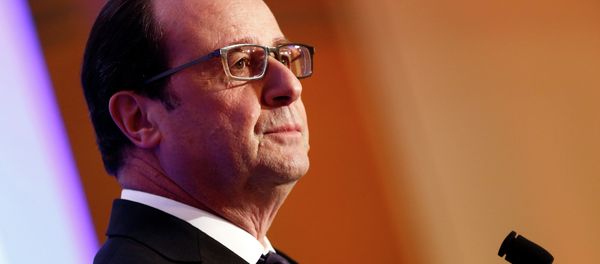 French President Francois Hollande pauses, as he delivers his speech at the 30th annual dinner held by the French Jewish Institutions Representative Council French President Francois Hollande pauses, as he delivers his speech at the 30th annual dinner held by the French Jewish Institutions Representative Council - Sputnik International