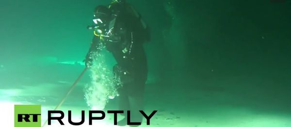 Drop the Puck: Underwater Hockey in Russia Drop the Puck: Underwater Hockey in Russia - Sputnik International