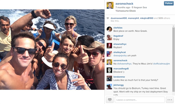 Schock and company in the Aegean Sea Schock and company in the Aegean Sea - Sputnik International