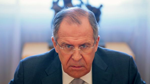 Russian Foreign Minister Sergei Lavrov during a meeting with French Senate President Gerard Larcher in Moscow Russian Foreign Minister Sergei Lavrov during a meeting with French Senate President Gerard Larcher in Moscow - Sputnik International