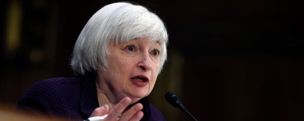 Federal Reserve Board Chair Janet Yellen testifies on Capitol Hill in Washington, Tuesday, Feb. 24, 2015 Federal Reserve Board Chair Janet Yellen testifies on Capitol Hill in Washington, Tuesday, Feb. 24, 2015 - Sputnik International