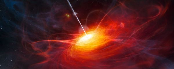 An artist’s rendering of the most distant quasar - Sputnik International