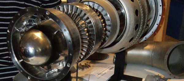 The world's first 3D-printed jet engine can be seen on display at the Avalon International Air Show southwest of Melbourne February 26, 2015 - Sputnik International