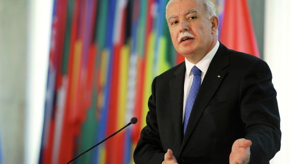 Palestinian Foreign Minister Riyad al-Maliki - Sputnik International