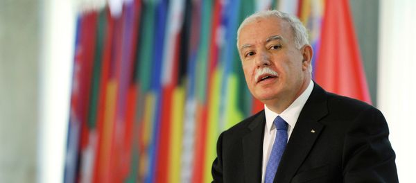Palestinian Foreign Minister Riyad al-Maliki Palestinian Foreign Minister Riyad al-Maliki - Sputnik International