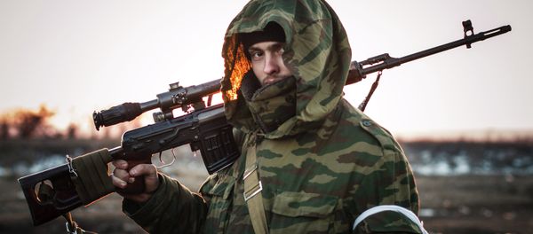 Situation in Lohvinove, Donbas Situation in Lohvinove, Donbas - Sputnik International