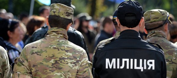 Ukrainian law enforcement officers Ukrainian law enforcement officers - Sputnik International