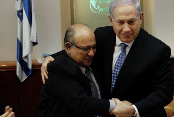 In this 2011 photo, Israel Prime Minister Benjamin Netanyahu hugs Meir Dagan, the then-director of Israel spy agency Mossad. In this 2011 photo, Israel Prime Minister Benjamin Netanyahu hugs Meir Dagan, the then-director of Israel spy agency Mossad. - Sputnik International