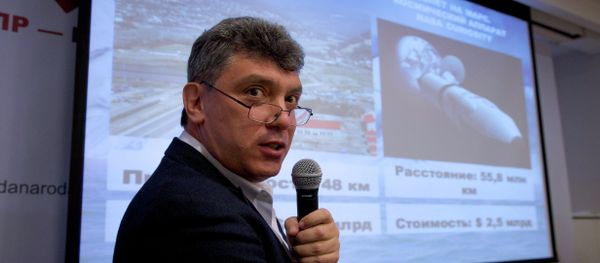 Russian opposition politician Boris Nemtsov was shot to death in central Moscow late Friday, Interfax reports. Russian opposition politician Boris Nemtsov was shot to death in central Moscow late Friday, Interfax reports. - Sputnik International
