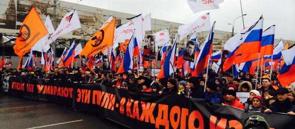 Funeral march in Moscow in memory of Boris Nemtsov - Sputnik International