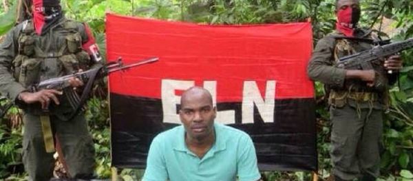 Alto Baudo Mayor Freddy Ramirez Palacios shown abducted by the National Liberation Army of Colombia (ELN) Alto Baudo Mayor Freddy Ramirez Palacios shown abducted by the National Liberation Army of Colombia (ELN) - Sputnik International