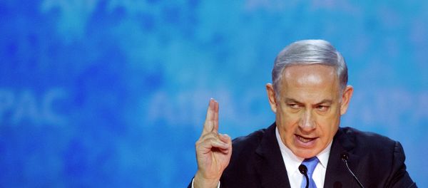 Israeli Prime Minister Benjamin Netanyahu gestures while addressing the 2015 American Israel Public Affairs Committee (AIPAC) Policy Conference in Washington - Sputnik International