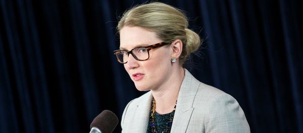 State Department Deputy Spokeswoman Marie Harf speaks during a briefing at the Washington Foreign Press Center State Department Deputy Spokeswoman Marie Harf speaks during a briefing at the Washington Foreign Press Center - Sputnik International