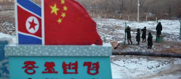 China North Korea Border - Sputnik International