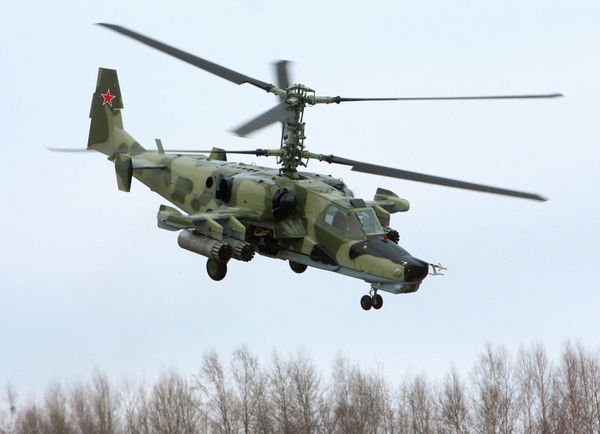 The Kamov Ka-50 attack helicopter, nicknamed the 'Black Shark' (Chernaya Akula), as it often features a matte black paint job. The Kamov Ka-50 attack helicopter, nicknamed the 'Black Shark' (Chernaya Akula), as it often features a matte black paint job. - Sputnik International