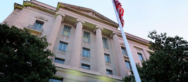 Department of Justice headquarters building in Washington - Sputnik International