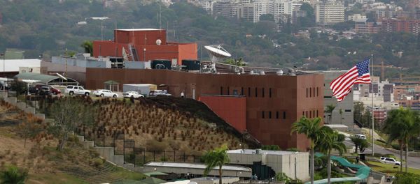 A view shows the U.S. embassy building in Caracas March 4, 2015 A view shows the U.S. embassy building in Caracas March 4, 2015 - Sputnik International
