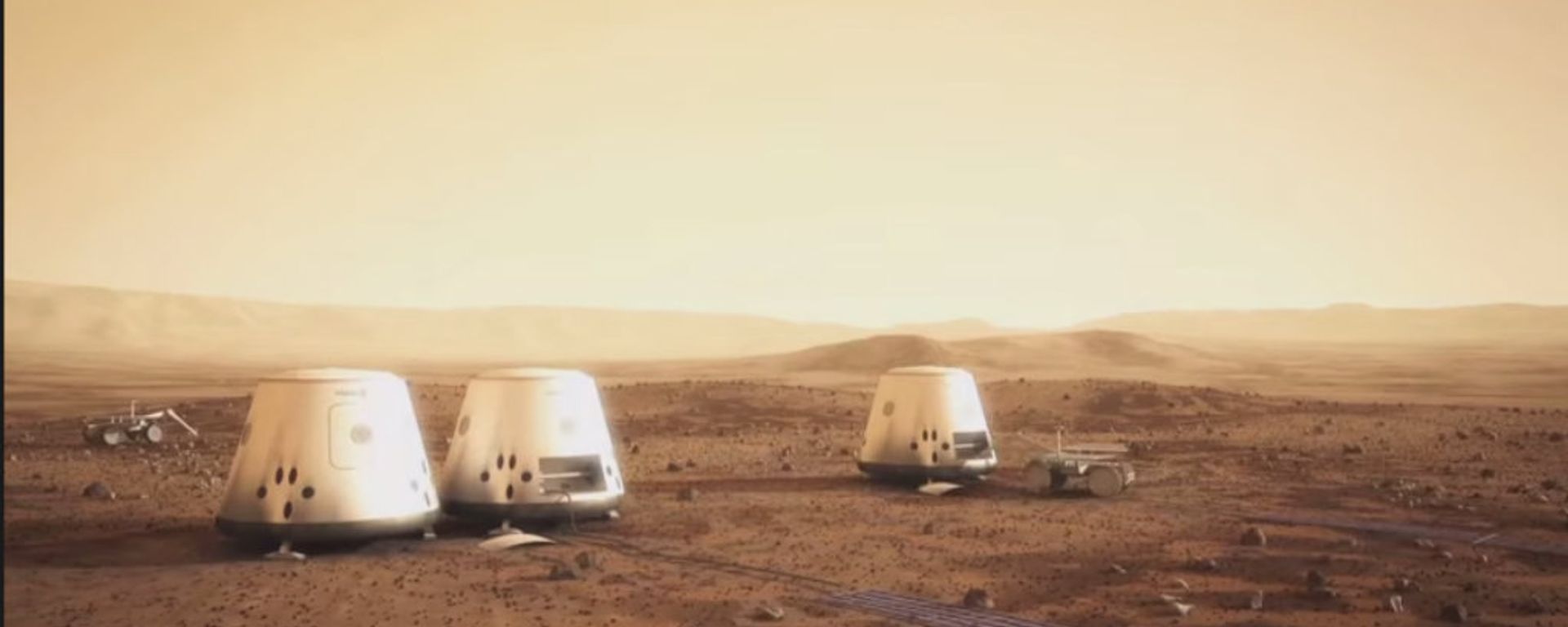 A Mars One colony  - Sputnik International, 1920, 23.08.2023