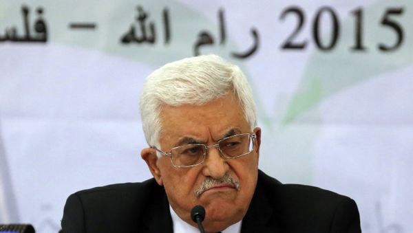 Palestinian leader Mahmud Abbas addresses the Palestinian leadership at the opening of a two-day conference in the West Bank city of Ramallah to discuss the future of the Palestinian Authority Palestinian leader Mahmud Abbas addresses the Palestinian leadership at the opening of a two-day conference in the West Bank city of Ramallah to discuss the future of the Palestinian Authority - Sputnik International