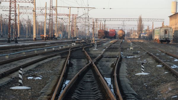 Debaltseve railway station - Sputnik International