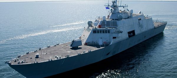 This July 28, 2008 file photo shows USS Freedom, the first ship in the Navy's new Littoral Combat Ship (LCS) class. This July 28, 2008 file photo shows USS Freedom, the first ship in the Navy's new Littoral Combat Ship (LCS) class. - Sputnik International