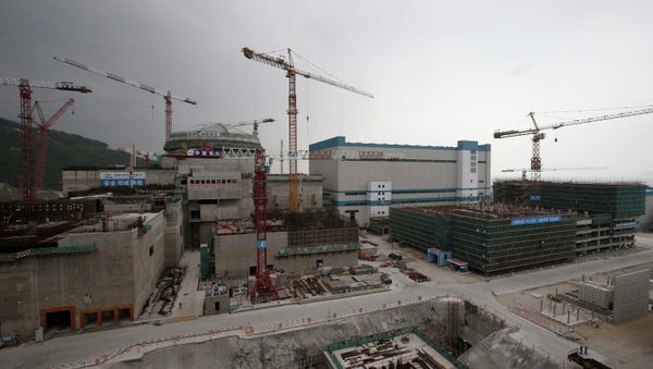 A nuclear reactor and related factilities as part of the Taishan Nuclear Power Plant, to be operated by China Guangdong Nuclear Power (CGN), is seen under construction in Taishan, Guangdong province A nuclear reactor and related factilities as part of the Taishan Nuclear Power Plant, to be operated by China Guangdong Nuclear Power (CGN), is seen under construction in Taishan, Guangdong province - Sputnik International