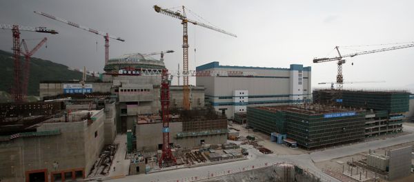A nuclear reactor and related factilities as part of the Taishan Nuclear Power Plant, to be operated by China Guangdong Nuclear Power (CGN), is seen under construction in Taishan, Guangdong province A nuclear reactor and related factilities as part of the Taishan Nuclear Power Plant, to be operated by China Guangdong Nuclear Power (CGN), is seen under construction in Taishan, Guangdong province - Sputnik International