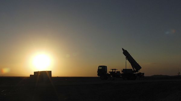 This photo released on Saturday, Nov. 9, 2013 by the Iranian Defense Ministry claims to show an air defense system with Sayyad-2 missiles prepared to be launched in an undisclosed location in Iran. - Sputnik International