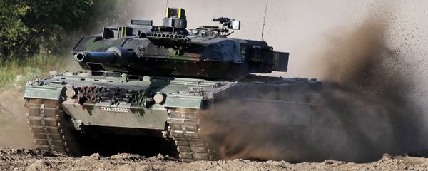 A Leopard 2 tank is pictured during a demonstration event held for the media by the German Bundeswehr in Munster near Hannover, Germany. (File) A Leopard 2 tank is pictured during a demonstration event held for the media by the German Bundeswehr in Munster near Hannover, Germany. (File) - Sputnik International