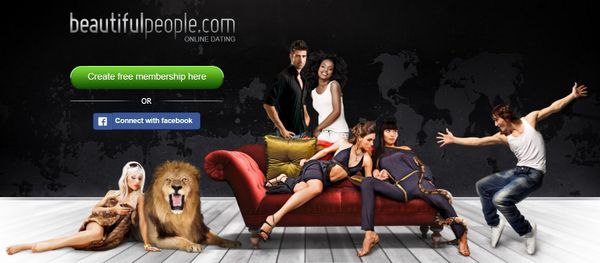 Screenshot of beautifulpeople.com's welcome page Screenshot of beautifulpeople.com's welcome page - Sputnik International