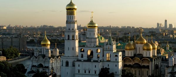 The Annunciation Cathedral and the Ivan the Great Bell-Tower at the Moscow Kremlin. The Annunciation Cathedral and the Ivan the Great Bell-Tower at the Moscow Kremlin. - Sputnik International