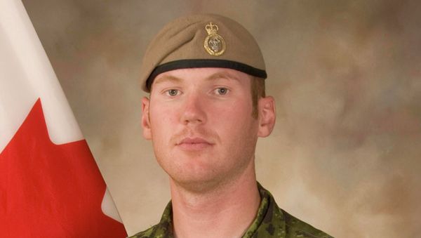 Sergeant Andrew Joseph Doiron, member of the Canadian Special Operations Regiment based at Garrison Petawawa, Ontario, Canada, is pictured in this undated handout photo provided by Department of National Defence, DND. - Sputnik International