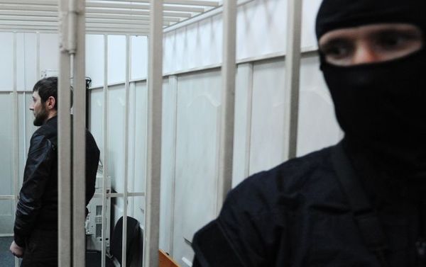 Suspects in the murder of politician Boris Nemtsov at Moscow's Basmanny Court. Suspects in the murder of politician Boris Nemtsov at Moscow's Basmanny Court. - Sputnik International