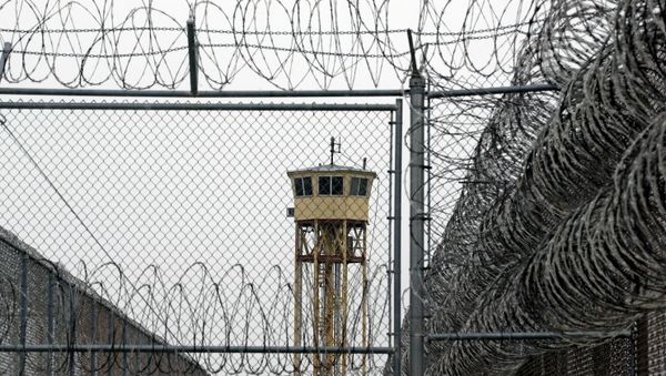 A watch tower is seen at the Wasatch facility during a media tour Thursday, Feb. 26, 2015, at the Utah State Correctional Facility in Draper, Utah. Gov. Gary Herbert said Thursday that he's opposed to the idea of allowing a state commission to pick a location to build a new prison instead of leaving the decision with the Legislature. A watch tower is seen at the Wasatch facility during a media tour Thursday, Feb. 26, 2015, at the Utah State Correctional Facility in Draper, Utah. Gov. Gary Herbert said Thursday that he's opposed to the idea of allowing a state commission to pick a location to build a new prison instead of leaving the decision with the Legislature. - Sputnik International